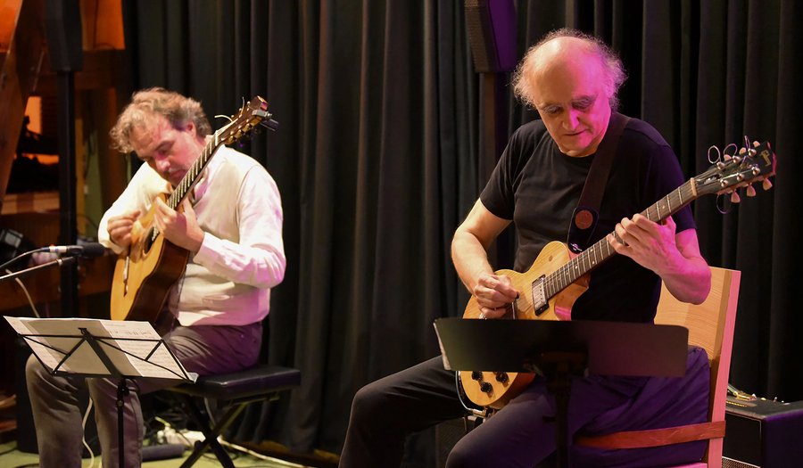 Falk Zenker und Helmut „Joe“ Sachse // © Dirk Schroeter Falk Zenker und Helmut „Joe“ Sachse