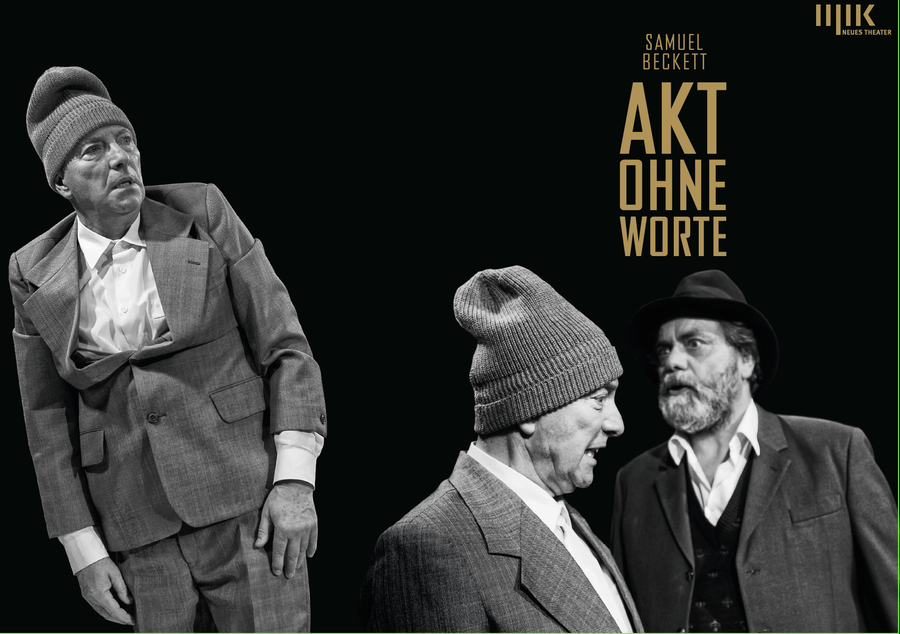 Peter W. Bachmann und Matthias Brenner (v. l.) in „Akt ohne Worte“