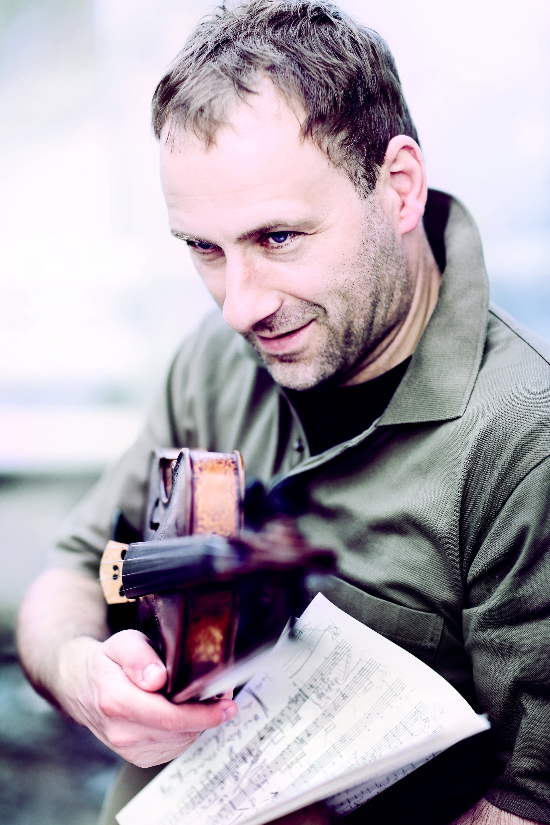Der Dresdener Violinist und Schriftsteller Florian Mayer