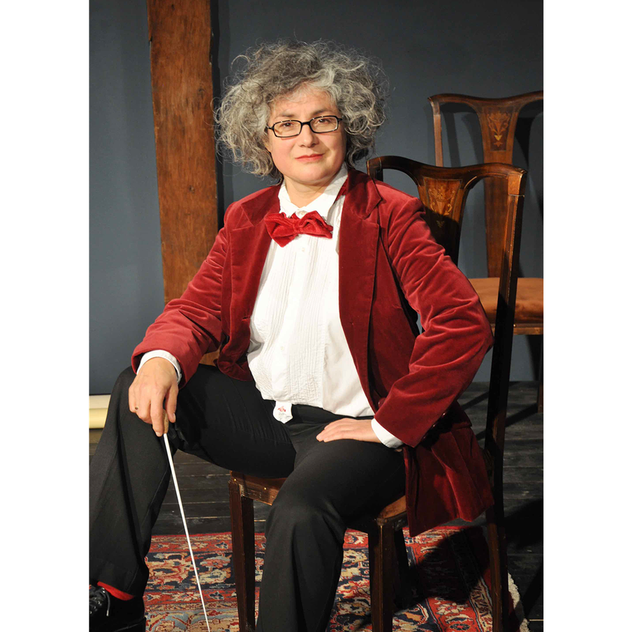 Die Sängerin und Schauspielerin Eva Brunner