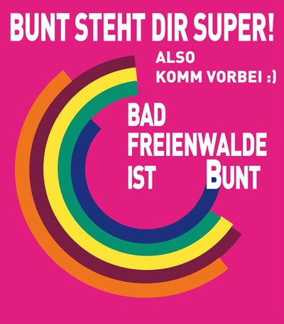 Bild zum Beitrag 'TheaterJugendClub bei „Bad Freienwalde ist bunt“'