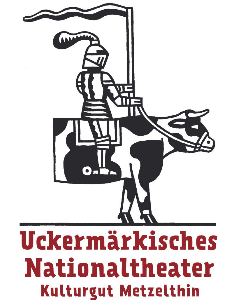 Logo des Uckermärkischen Nationaltheaters Kulturgut Metzelthin