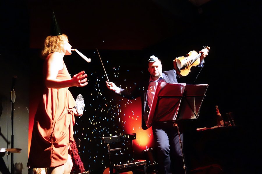 Teresa Weißbach und Christoph Tomanek