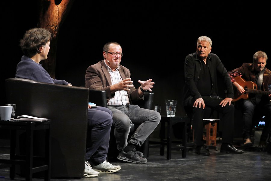 Dirk Böttcher, Dirk Löhr, Thomas Rühmann und Wolfgang Schmiedt