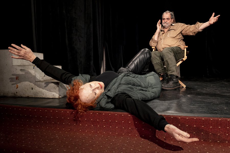 Cornelia Heyse und Matthias Brenner in „Schwanengesang“