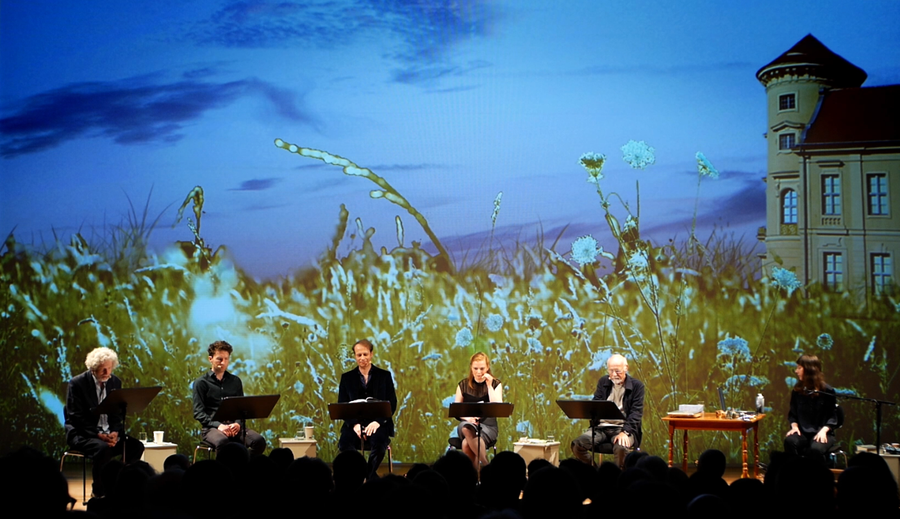 Christian Steyer, Moritz Peschke, Robert Bittner, Josefin Hagen, Dietrich Hollinderbäumer und Henrike Sommer